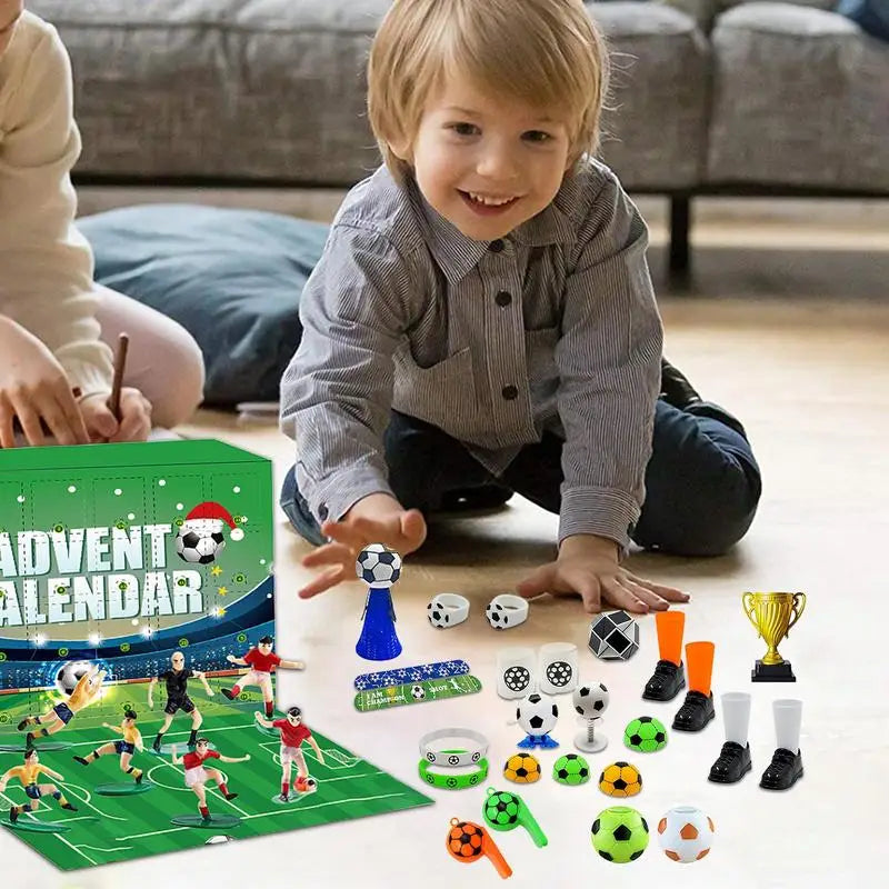 Football Countdown Calendar – Build your Christmas Celebration