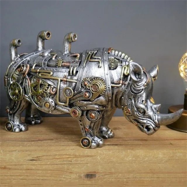 SteamBeast - Steampunk Animal Figures with Gear Discs