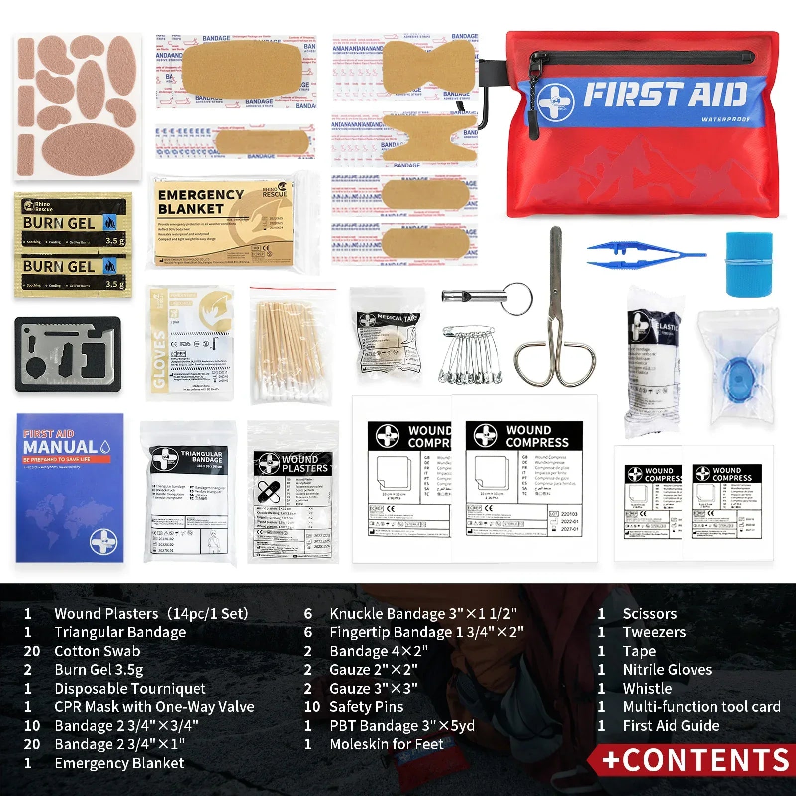 TrailGuard - Lightweight and Robust First Aid Kit for Adventures