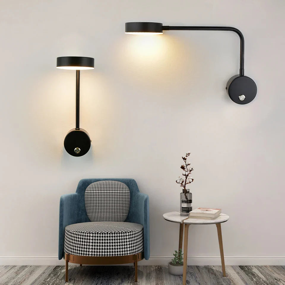 NordicGlow - Adjustable LED Wall Lamp for Modern Interiors