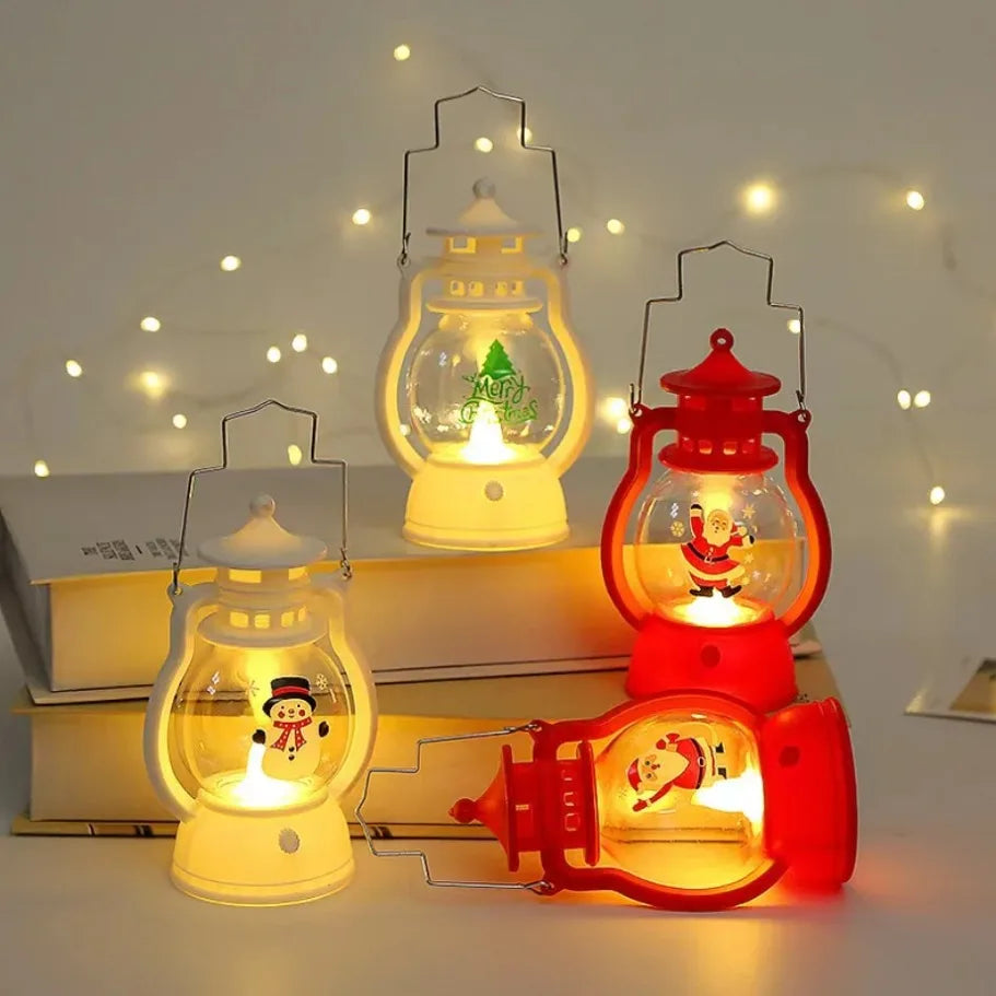 LumiereMagique Christmas Table Lamp - Charming Santa Claus LED Lamp