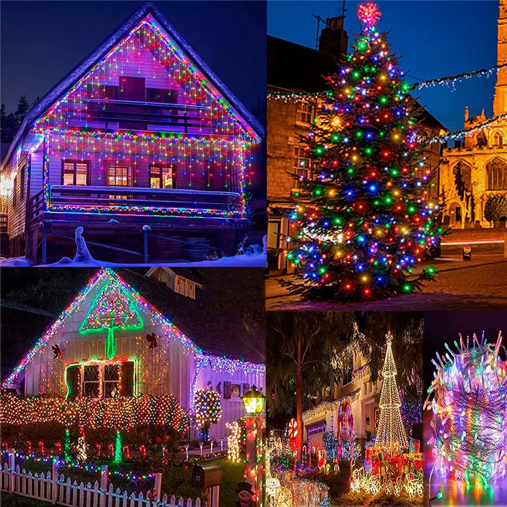 Sunny Christmas Tree Lights - Captivating Solar String Lights for the Holidays