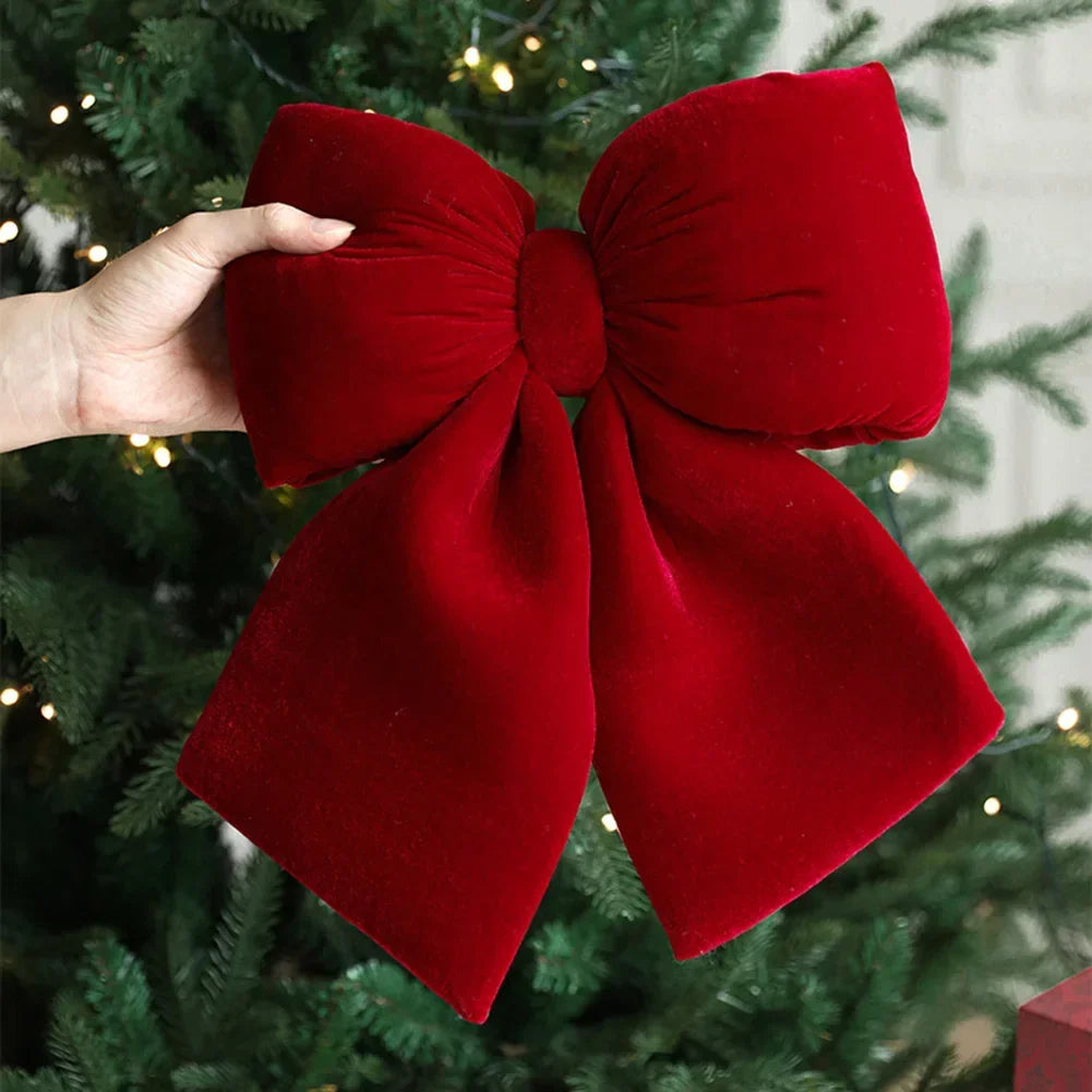 Red Velvet Scarf - Luxurious Red Velvet Scarf for Decoration