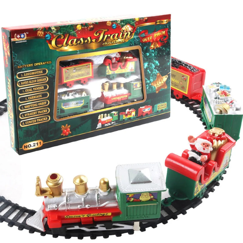 Kerst FeteLocomotive - Fängslande Jultågsset för Granen