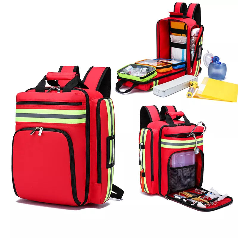 RescueReady - Rugged First Aid and Survival Backpack