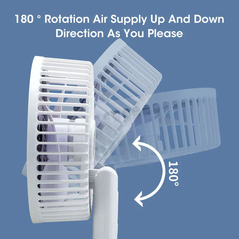 BreezeWave 4-in-1 Fan - Powerful Cooling for Every Situation