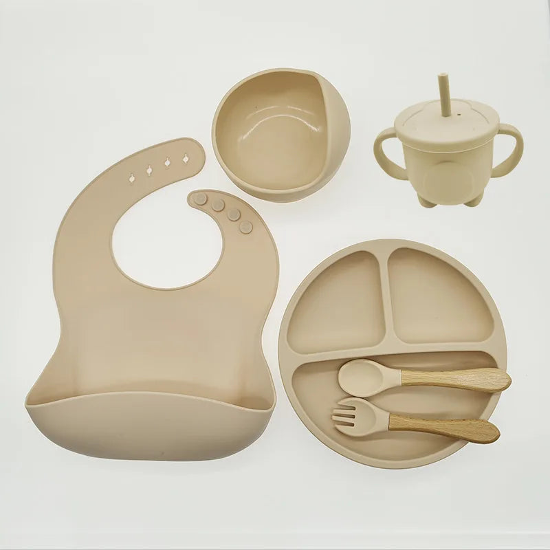 TinyBites – Stylish Silicone Teething Set for Babies