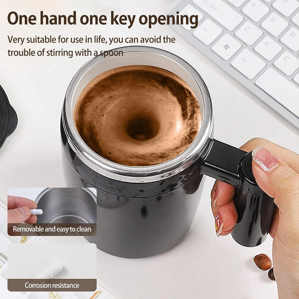 AutoBlend - Self-Stirring Thermos Mug