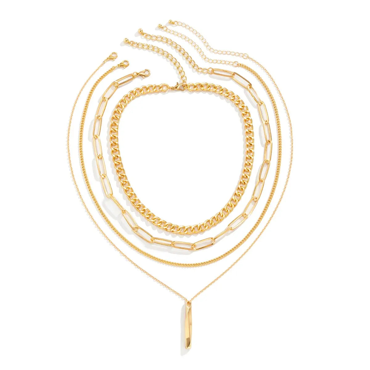 LuxeCharm - Elegant Choker Necklaces in Set