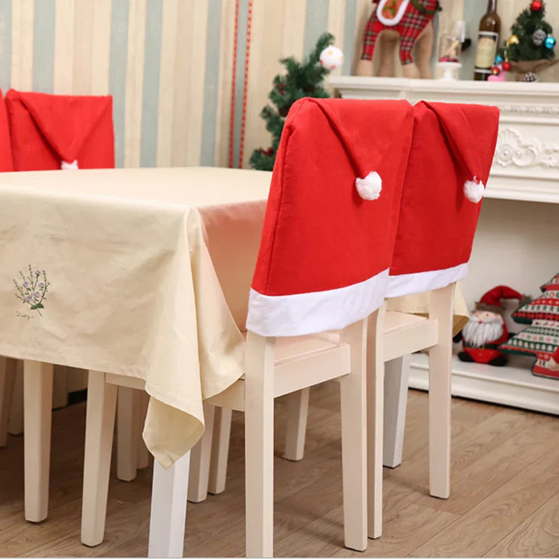 Kerstige ChristmasCover Stolsöverdrag - för en Funklande Borddukning