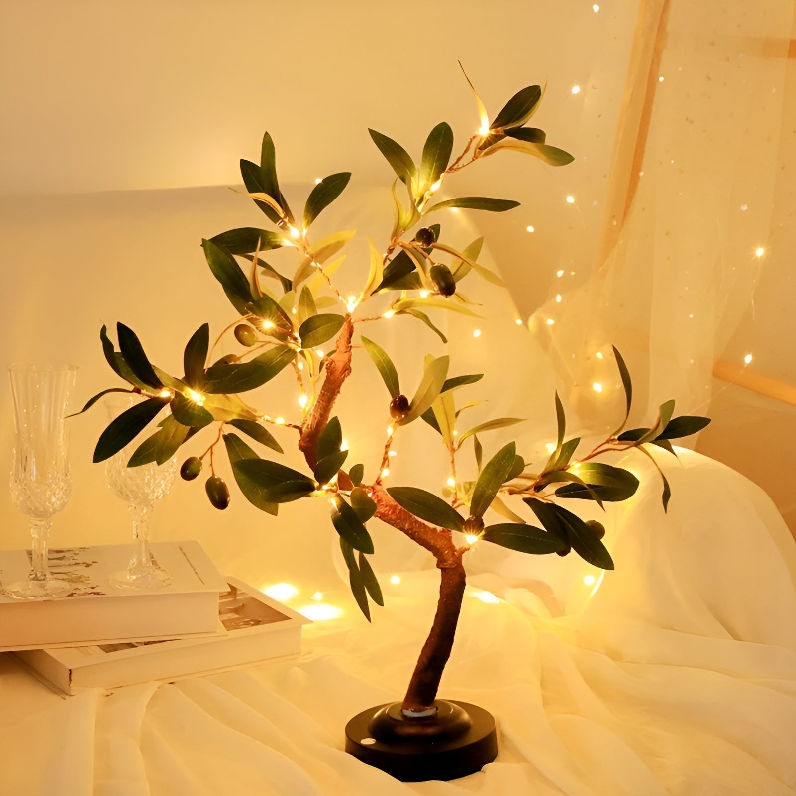 Magic Tree Lamp with - Sparkling LED Lighting