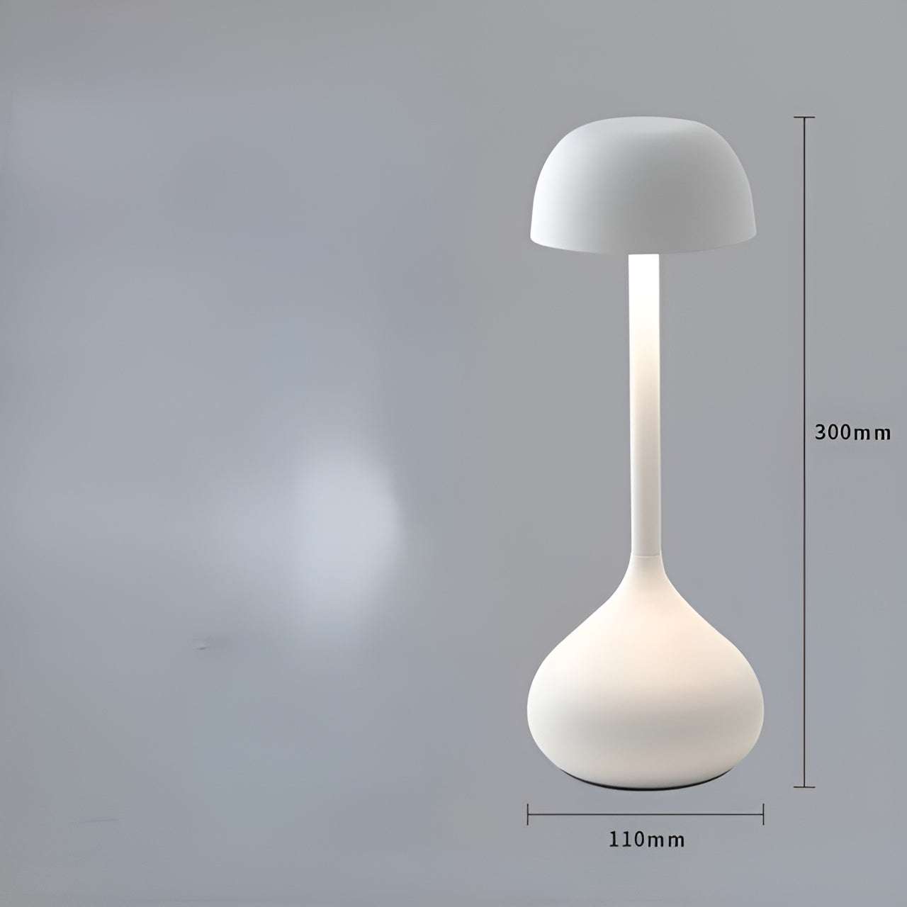 LumiTouch Wireless LED Table Lamp – Elegant, Dimmable and Modern 