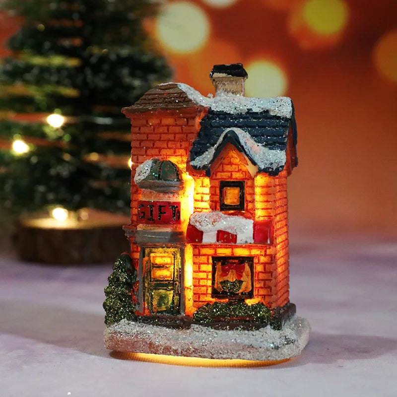 MagicGlow House - Enchanting LED Christmas Decoration Detail 