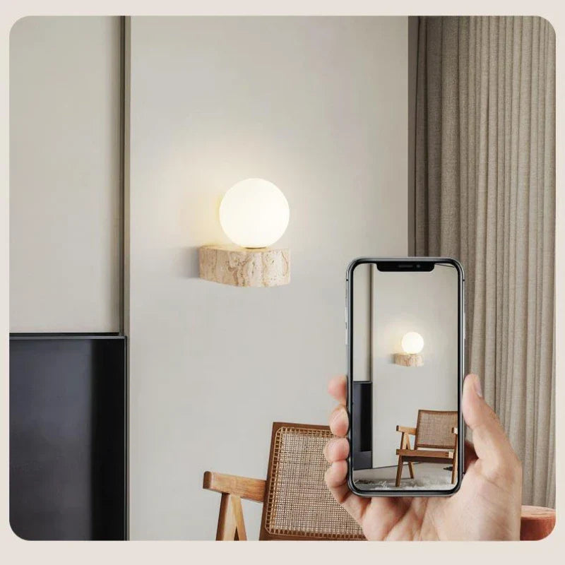 RetroGlow – Stylish LED Wall Lamp for Hallway