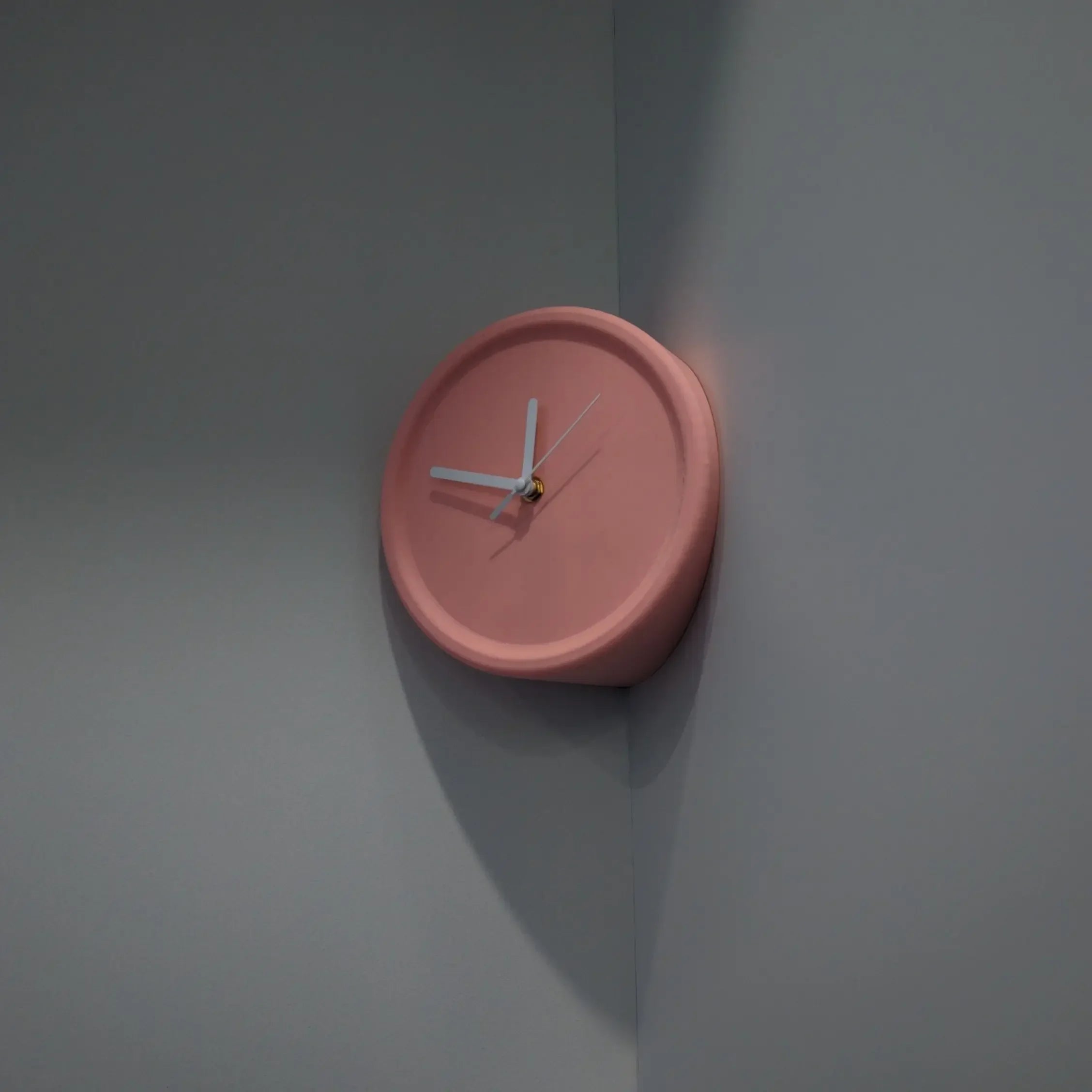 SilentCorner Clock - Stylish Silent Wall Clock Without Drilling