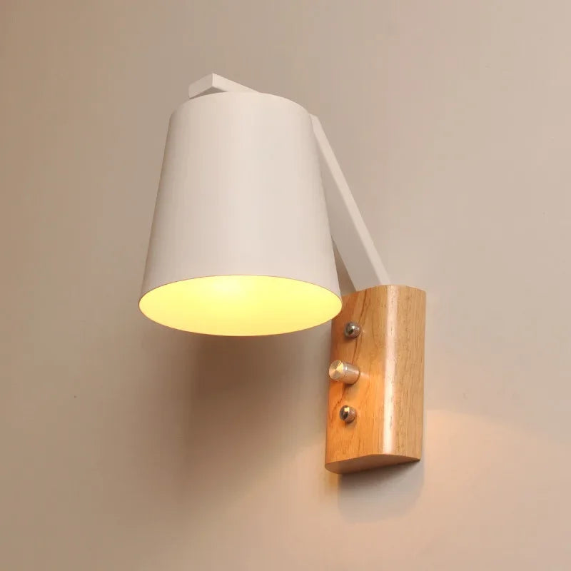 WoodGlow Lamp – LED Wall Lamp for Bedroom
