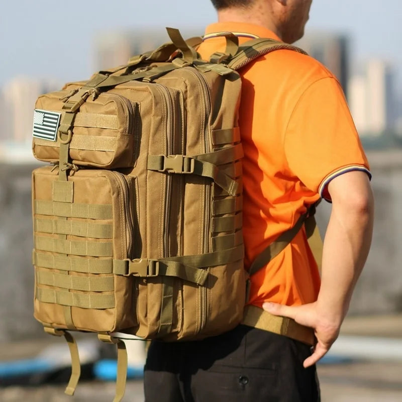 TrailMaster Backpack – Waterproof Tactical Backpack for Outdoor Use