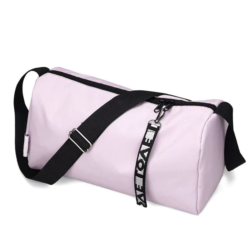 Sporty Elegance Sports Bag - SwiftFit Nylon Sports Bag for Activities
