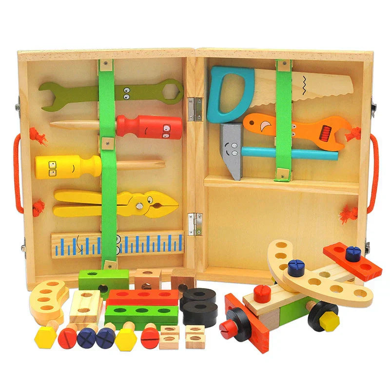 BuilderCraft Set – Creative Montessori Building Kit for Children