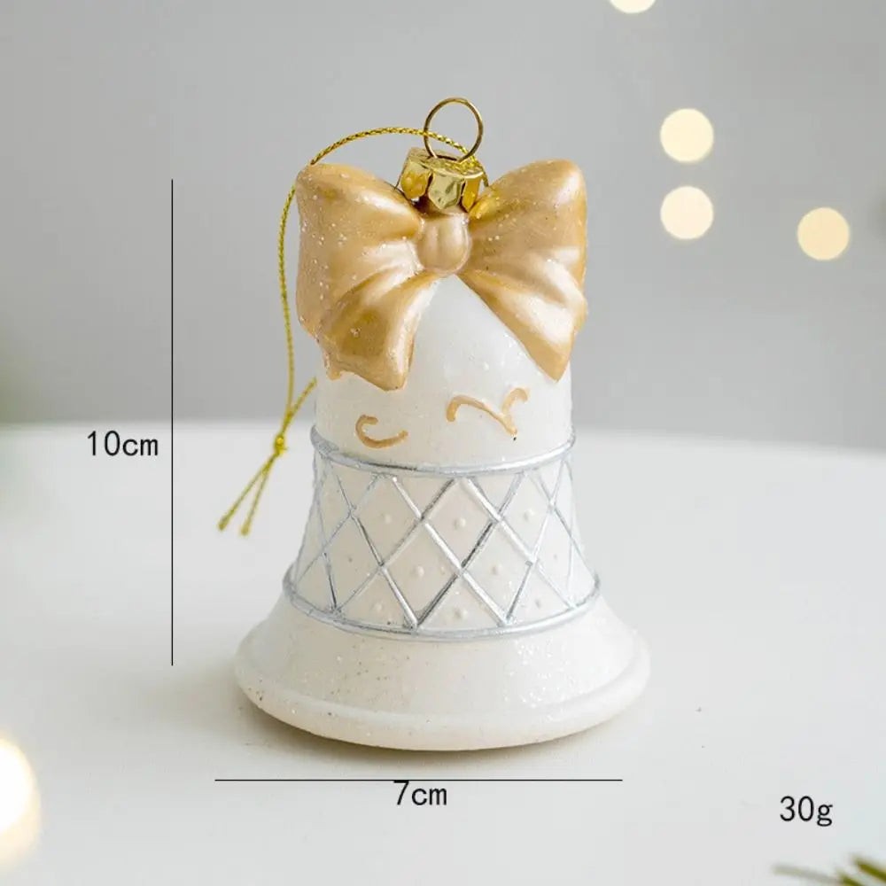 CharmingSnow Christmas Decoration – Enchanting Ceramic Christmas Hanging Decoration