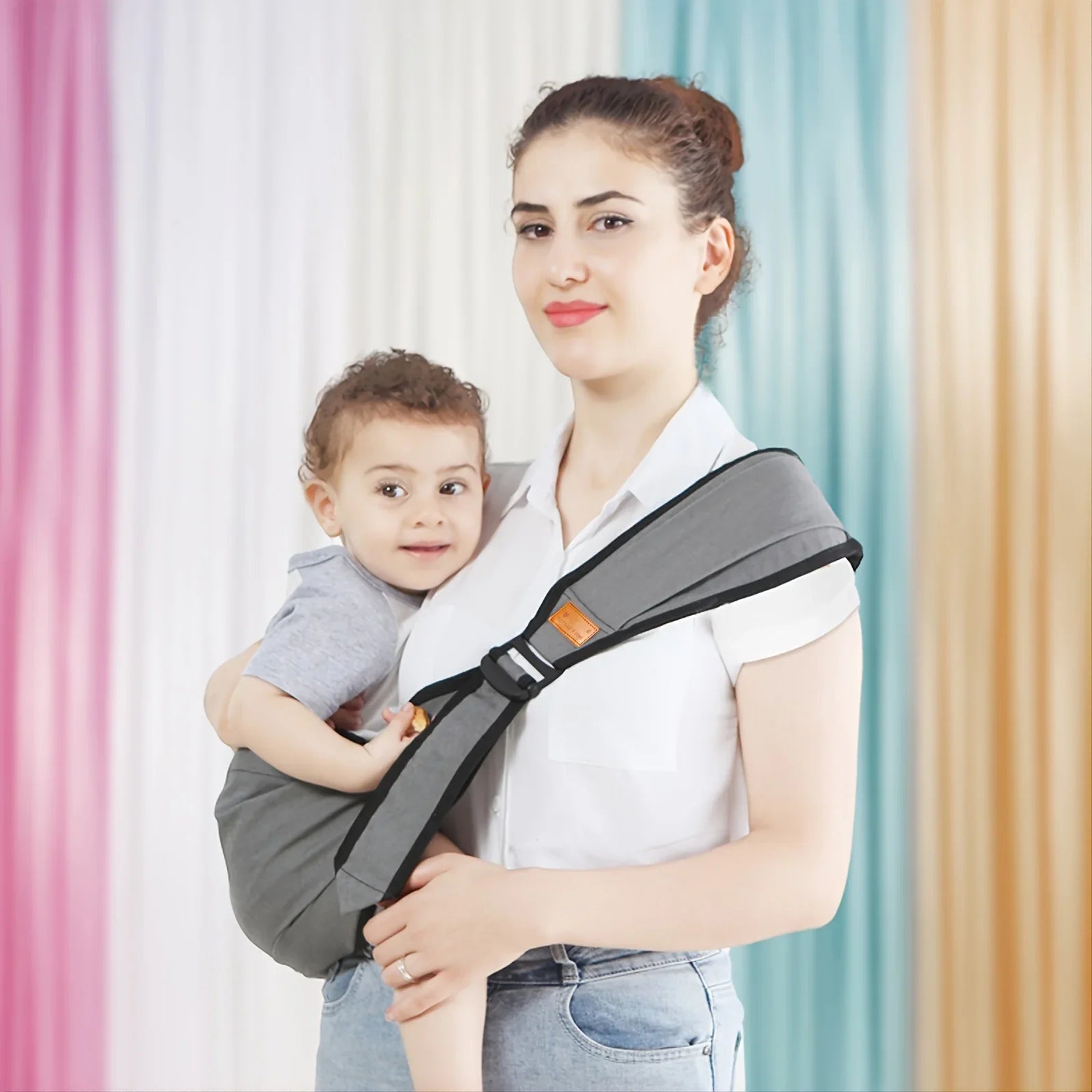 Carrytool Kinder Baby Carrier - Adjustable Baby Carrier - Hip Carrier for Babies and Toddlers 
