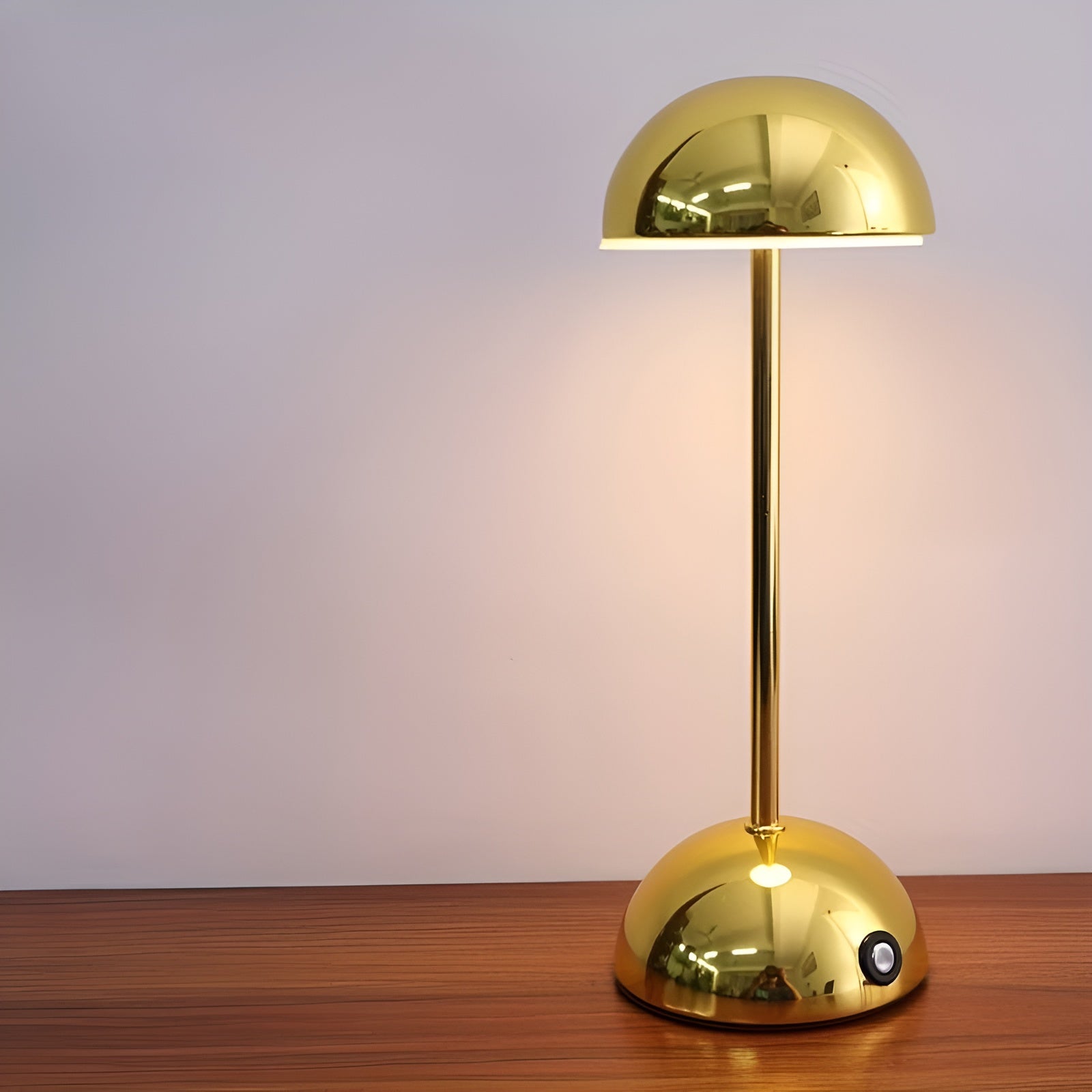 Modern ShineMushroom Lamp with Touch Control - Stylish &amp; Dimmable