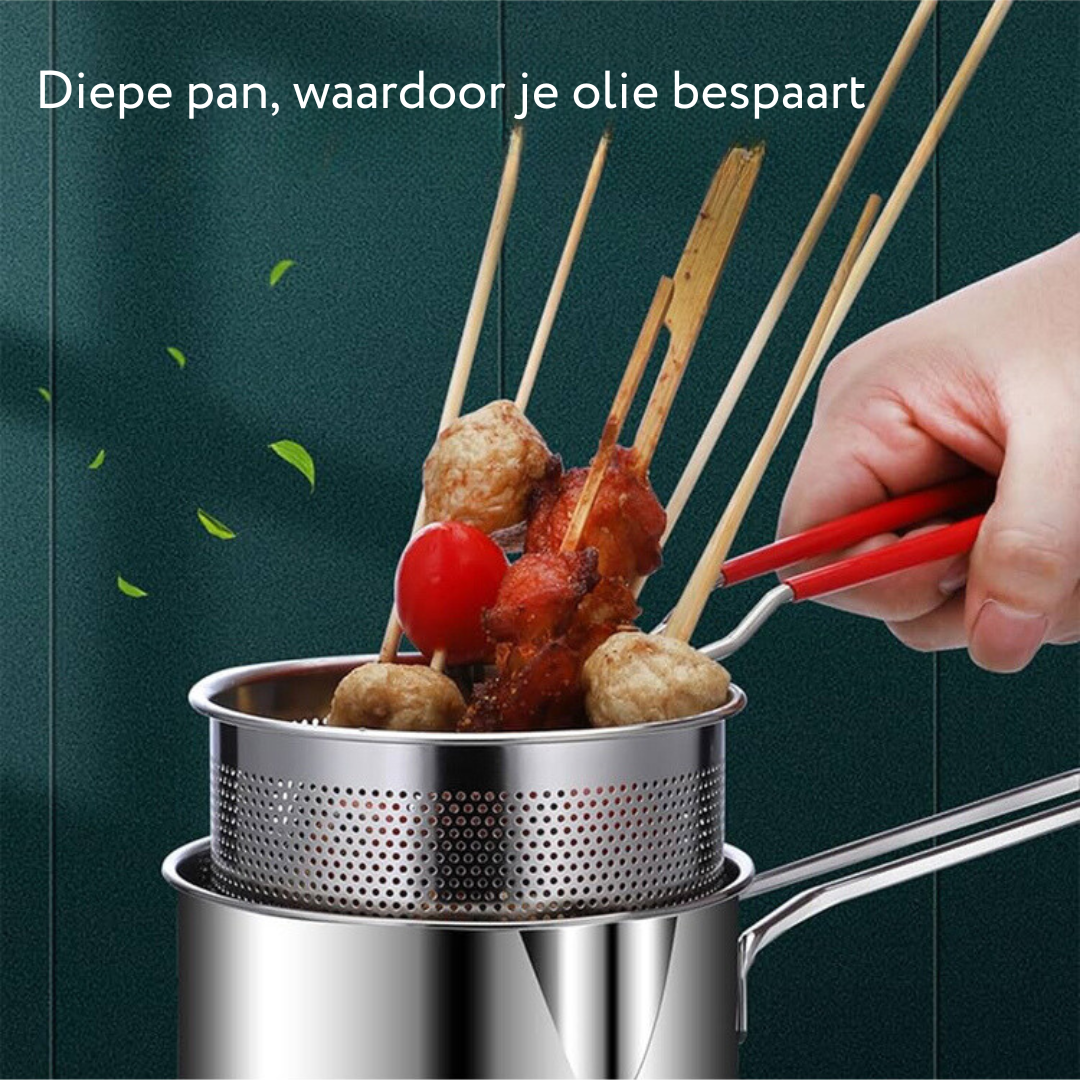 CrispMaster - Compact Fryer for Snacks