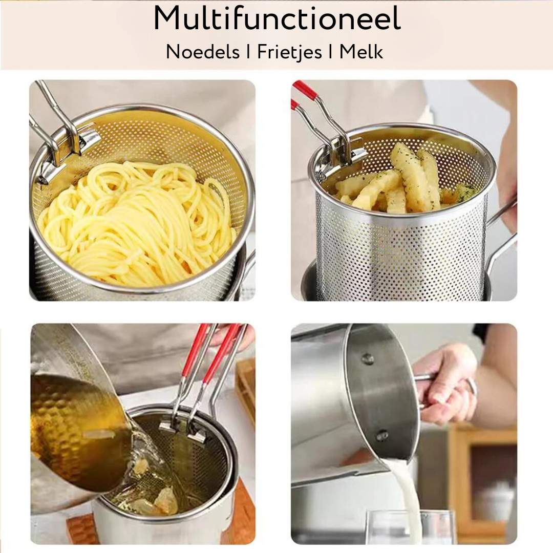 CrispMaster - Compact Fryer for Snacks