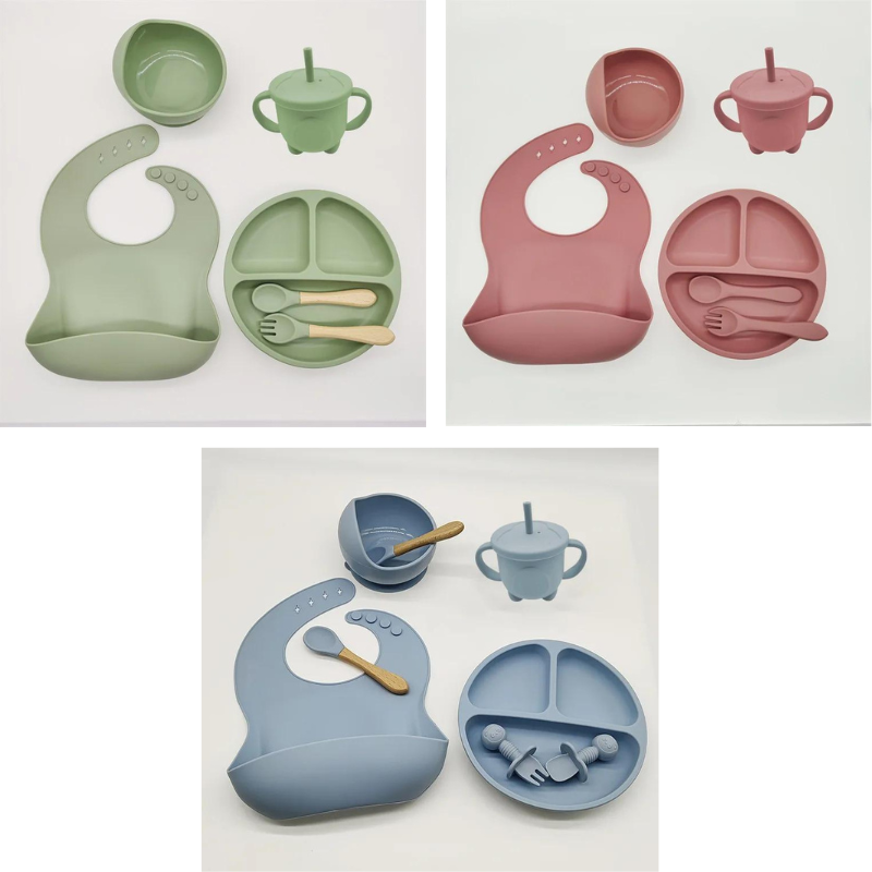 TinyBites – Stylish Silicone Teething Set for Babies