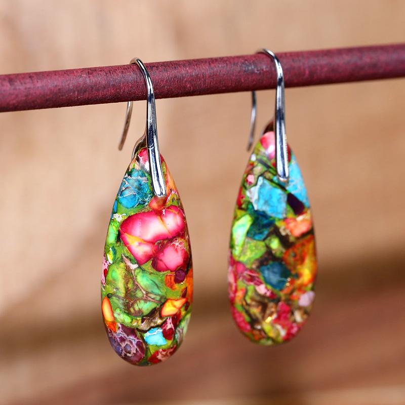 JasperDrop Earrings – Spiritual Earrings from Nerida