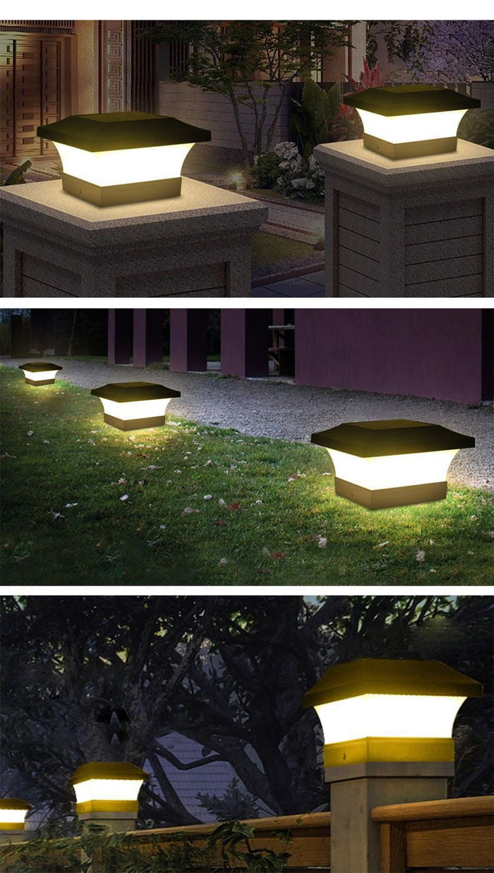 Solinova – Modern solar LED outdoor lamp