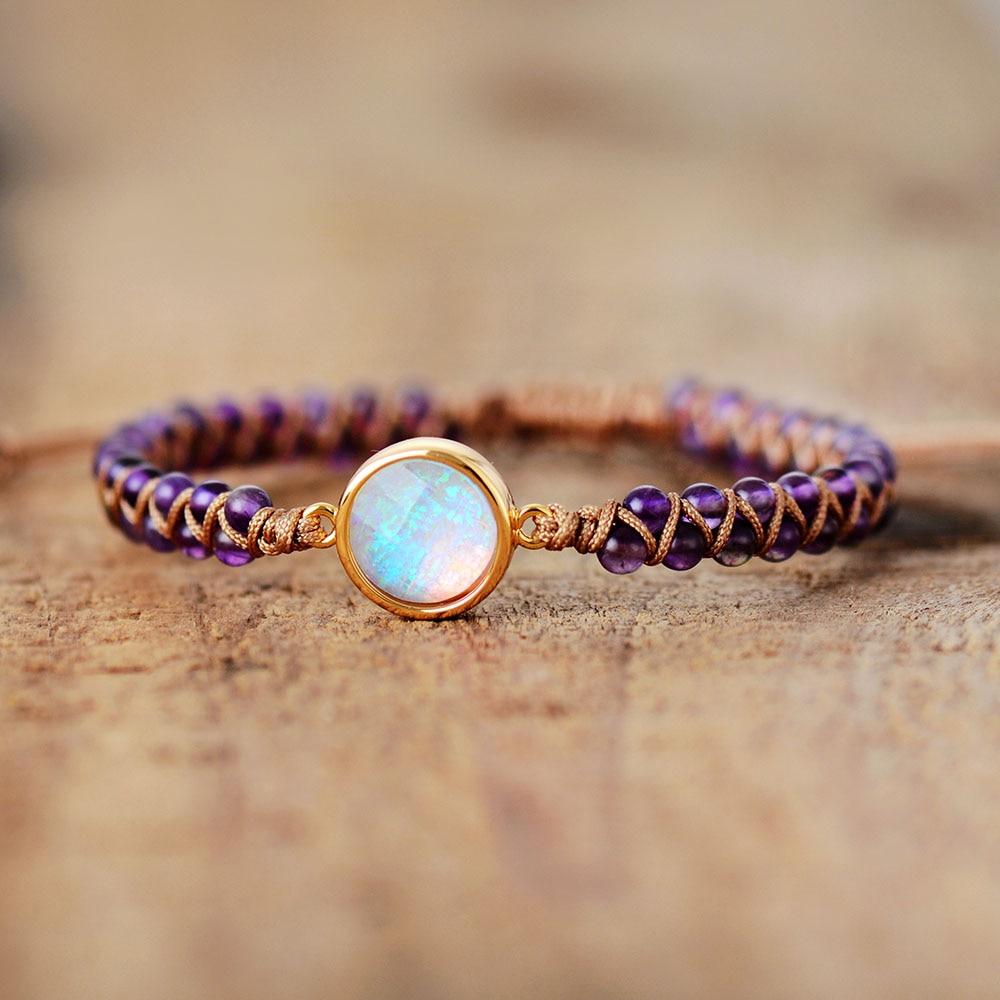 Amethyst Glow Bracelet - Powerful Energy Accessories