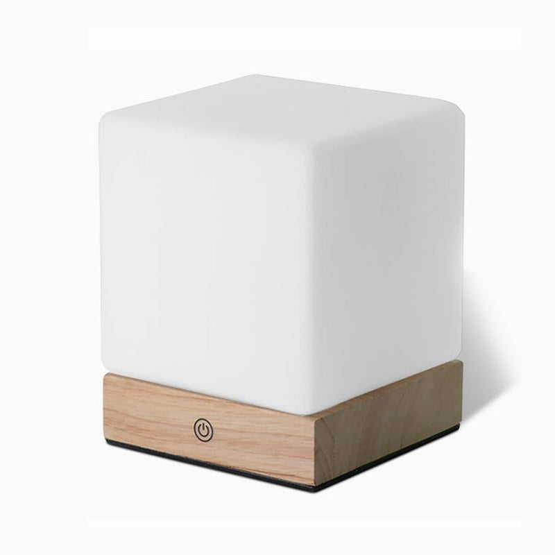 GloedCube Trådlös LED Bordslampa – Modern och Energieffektiv