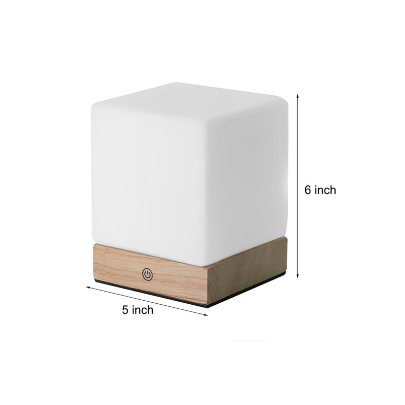 GloedCube Trådlös LED Bordslampa – Modern och Energieffektiv