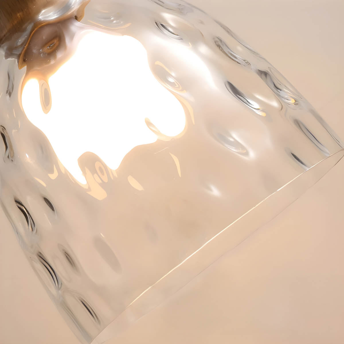 LuxeGlow Chique Glass Chandelier - Modern Elegant Glass Chandelier