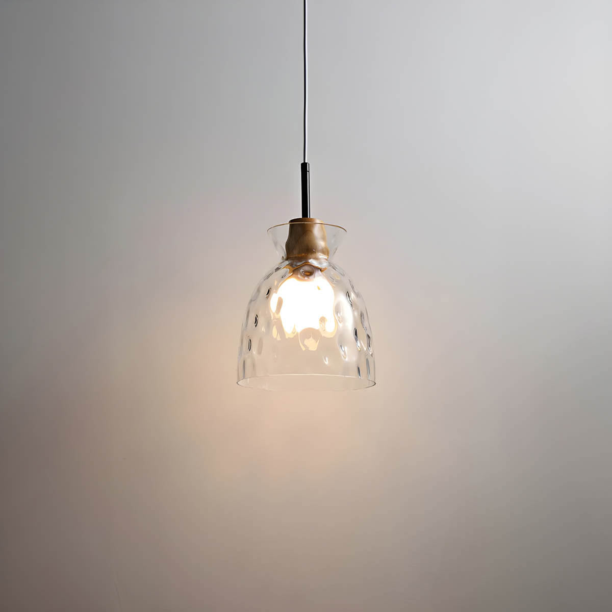 LuxeGlow Chique Glass Chandelier - Modern Elegant Glass Chandelier