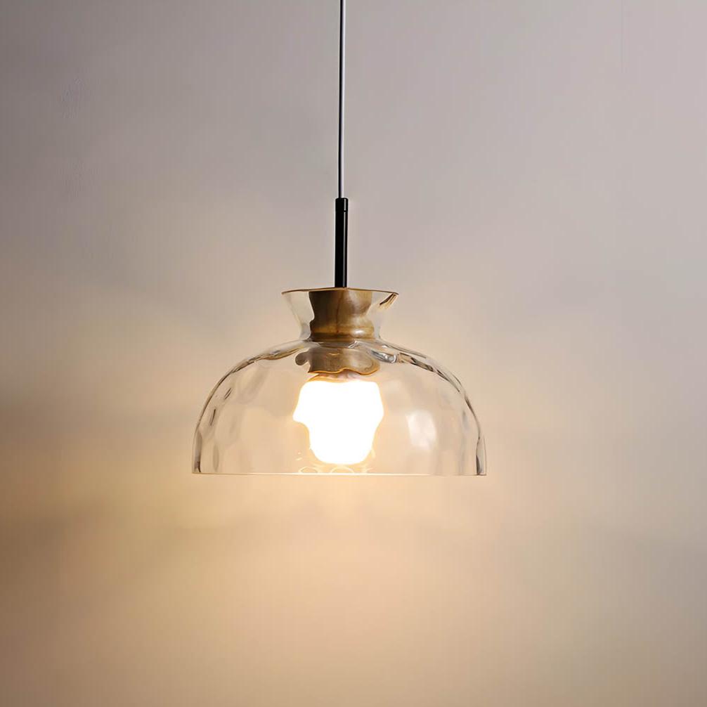 LuxeGlow Chique Glass Chandelier - Modern Elegant Glass Chandelier