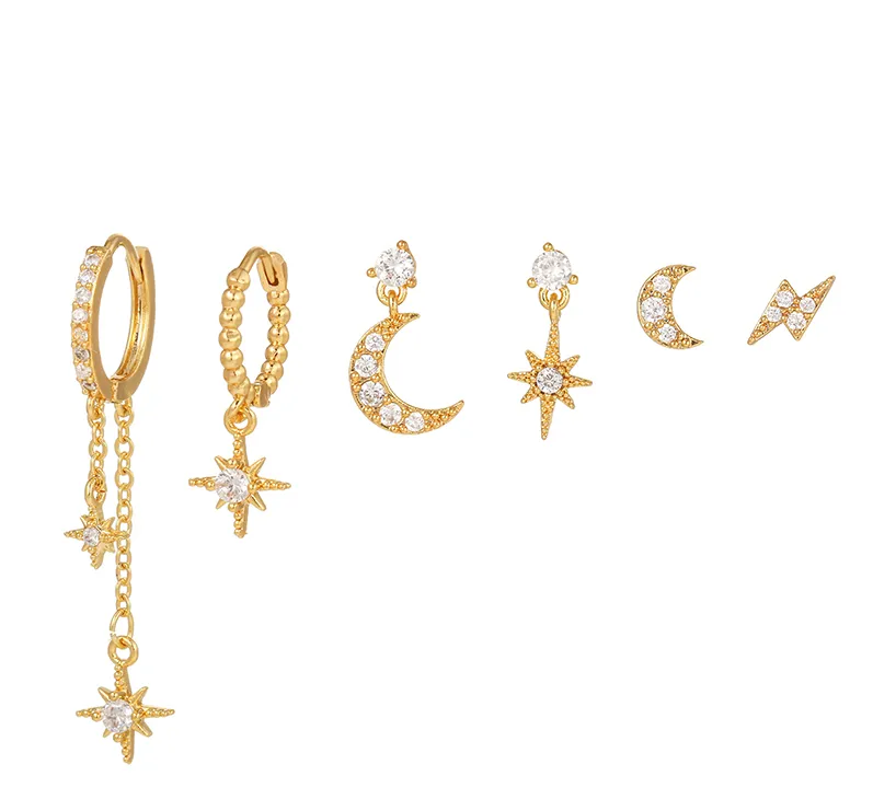 StarGlow Earrings - Magical Earrings with Star Design