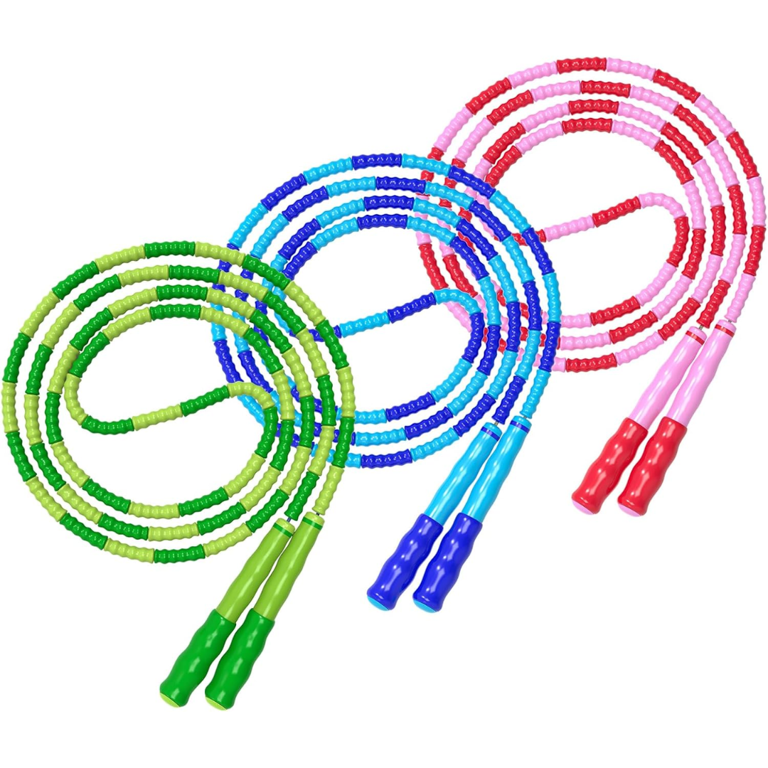 FlexiRope – Adjustable bead jump rope for training