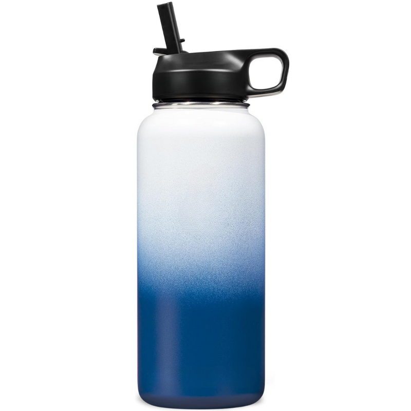 HydroElite – RVS Flaska med Sugrör för Drycker
