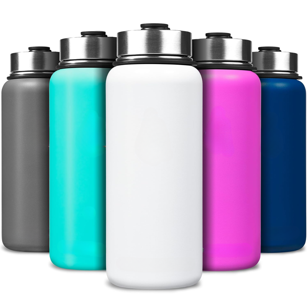 HydroElite – RVS Bottle with Straw for Beverages