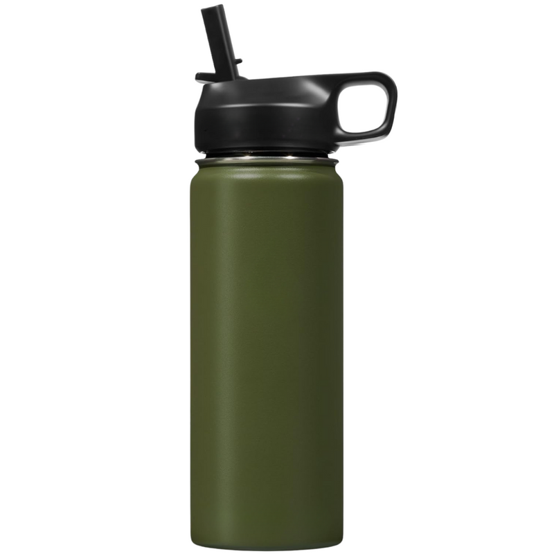 HydroElite – RVS Flaska med Sugrör för Drycker
