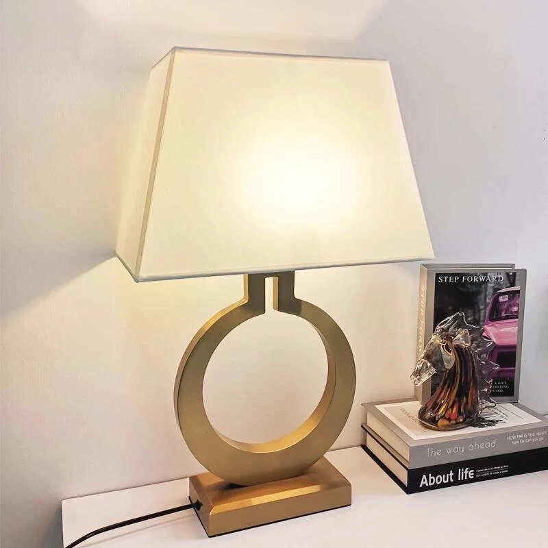 NordicGlow - Luxurious Gold Table Lighting for Elegant Interiors