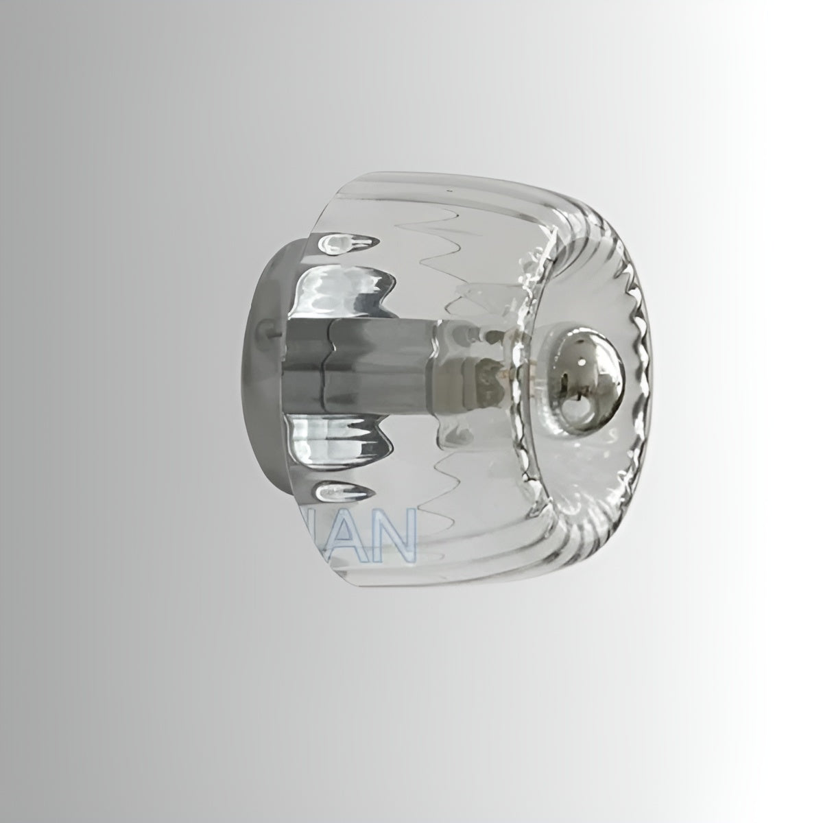 ScandiElegance Wall Lamp – Modern Glass Art with Bauhaus Charm