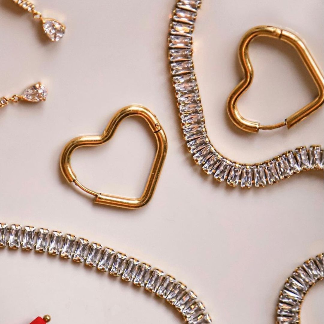 HeartLuxe Earrings - Elegant and Trendy Earrings