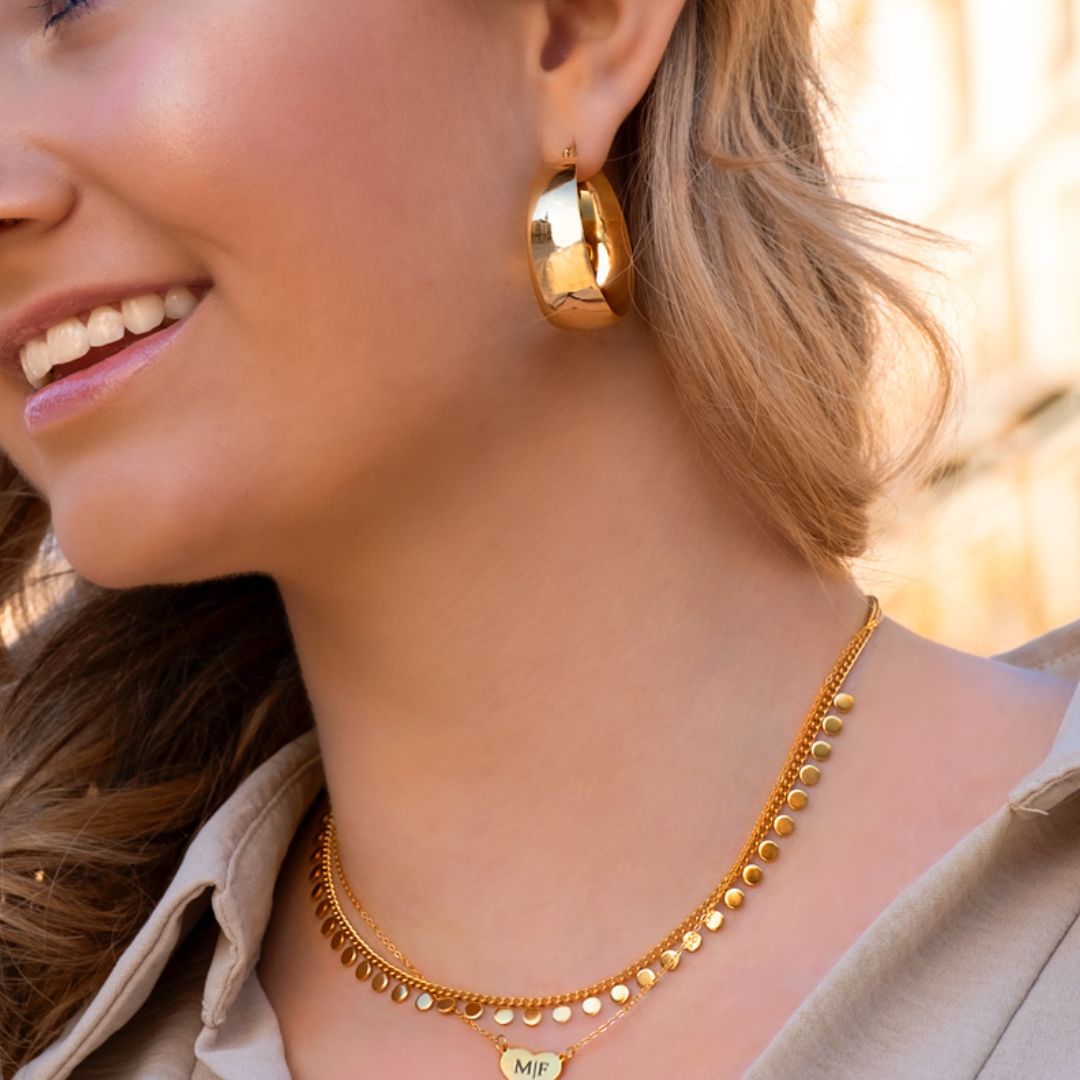 BoldAura Earrings - Large Statement Earrings