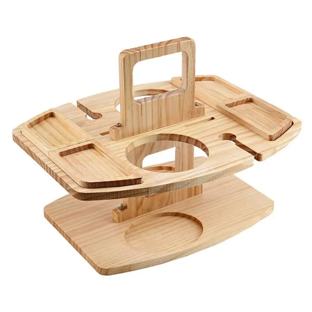 WineFold Table - Elegant Wooden Folding Table for Wine