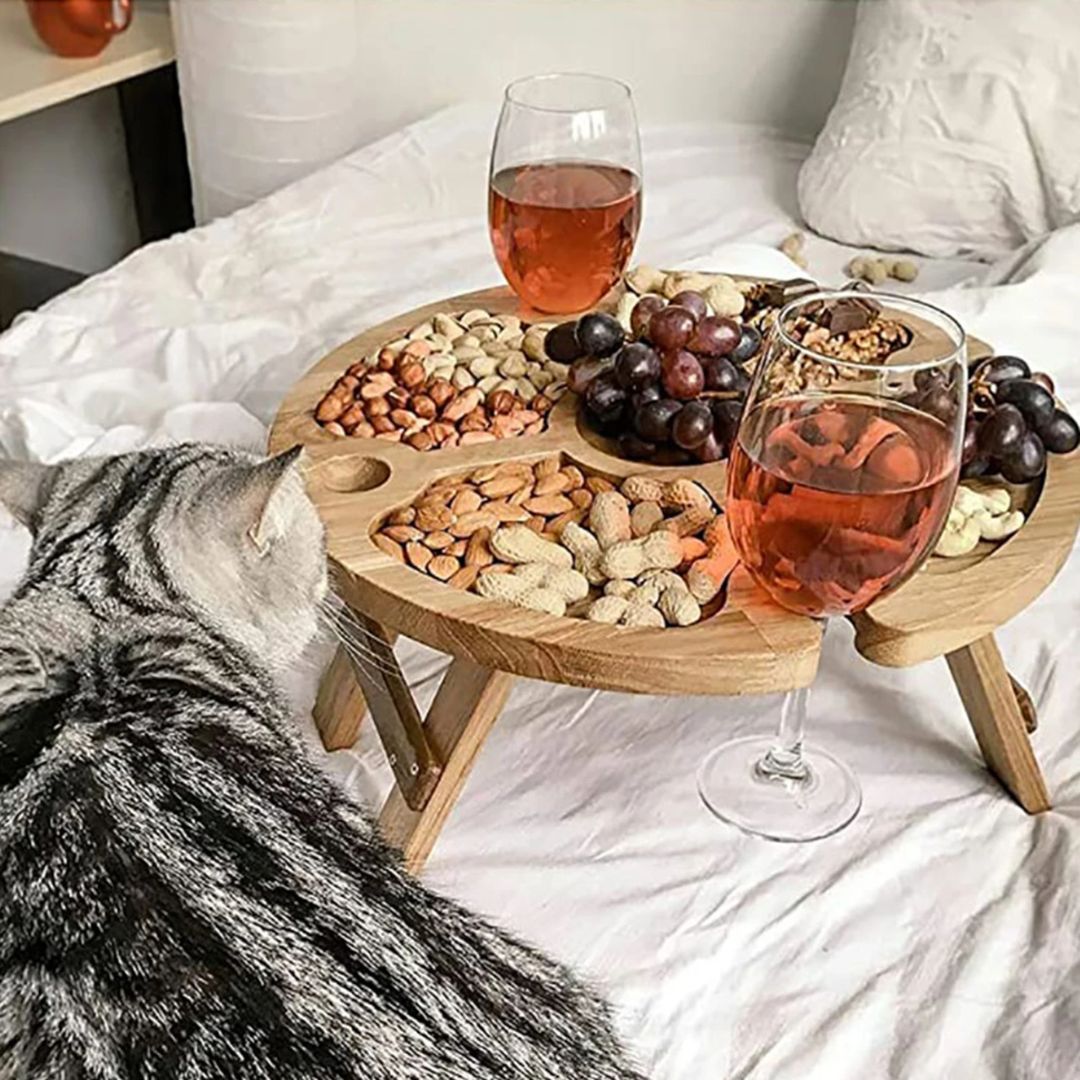 Ostdiskens Glädje – Stilfullt Trä Picknicktillbehör