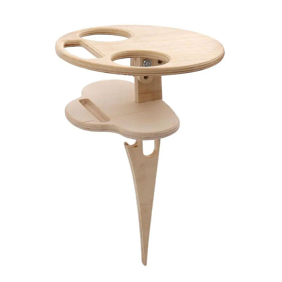 WineGlow Table - Double Portable Wine Table