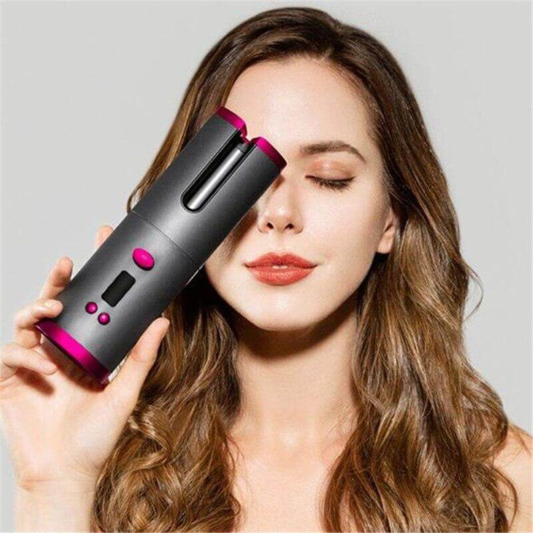 CurlMaster – Cordless Automatic Curling Iron for Perfect Curls